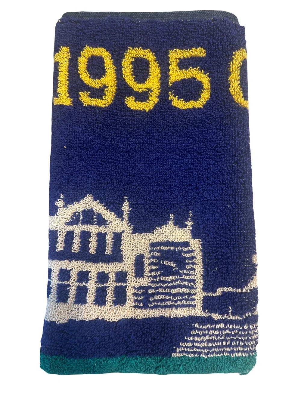 St. Andrews 1995 Open Towel - Navy, Teal, Red,John Daly’s Victory 124th Champion